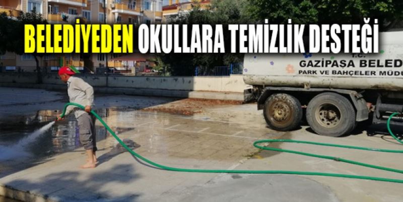 BELEDİYE OKULLARA EL ATTI