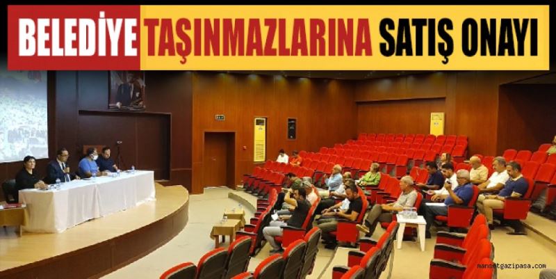 BELEDİYE TAŞINMAZLARINA SATIŞ ONAYI