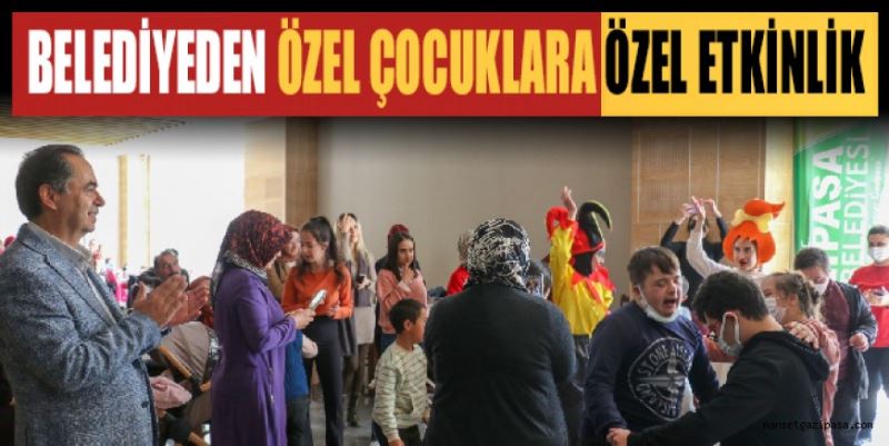 BELEDİYEDEN ÖZEL ÇOCUKLARA ÖZEL ETKİNLİK