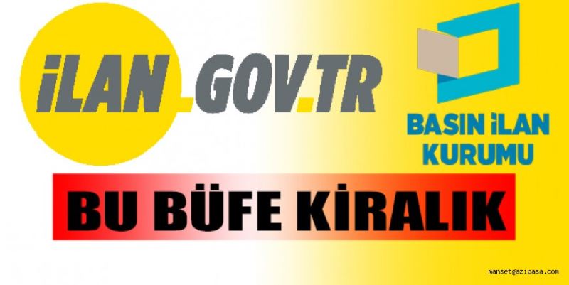 BU BÜFE KİRALIK