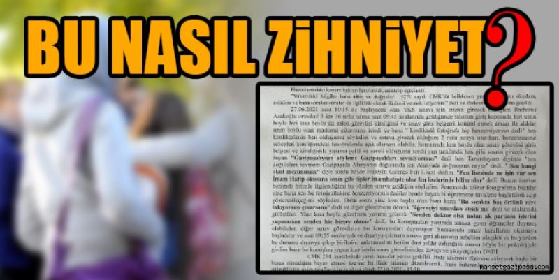 BU NASIL ZİHNİYET?