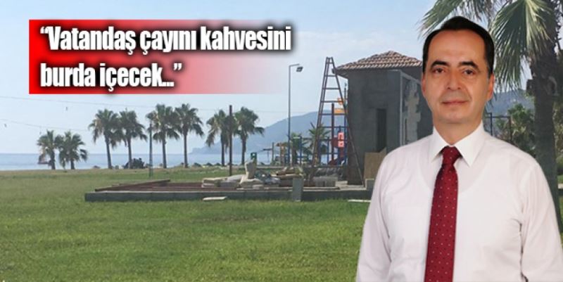 BÜFE İNŞAATI DEVAM EDİYOR