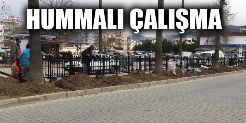 BULVARDA HUMMALI ÇALIŞMA