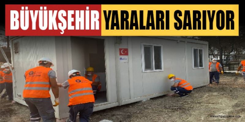 BÜYÜKŞEHİR YARALARI SARIYOR