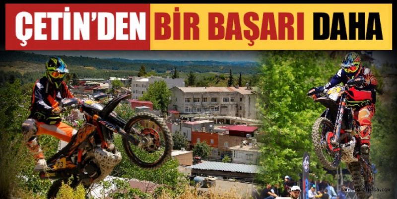 ÇETİN’DEN BİR BAŞARI DAHA