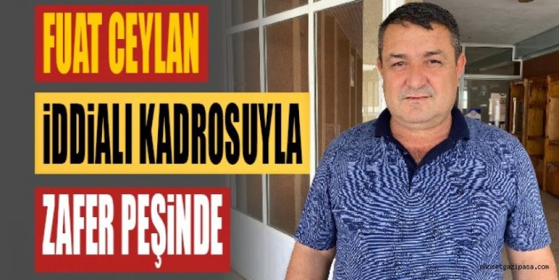 CEYLAN GÜÇLÜ KADROSUYLA ZAFER PEŞİNDE