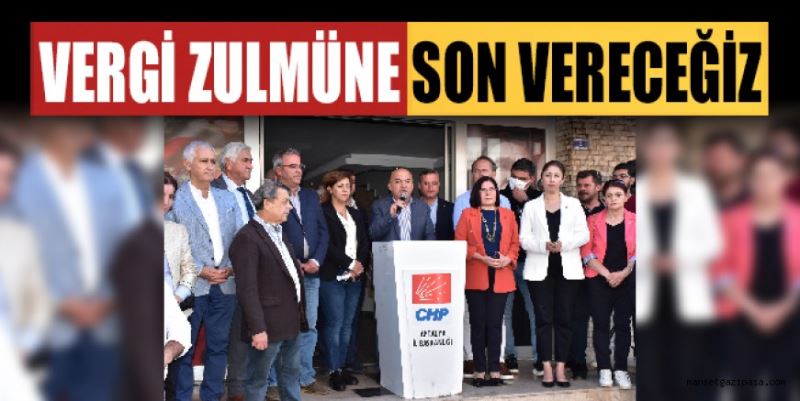 CHP ANTALYA İL BAŞKANI NURİ CENGİZ CHP’NİN ASGARİ ÜCRETLİLERE YÖNELİK POLİTİKALARINI AÇIKLADI: VERGİ ZULMÜNE SON VERECEĞİZ