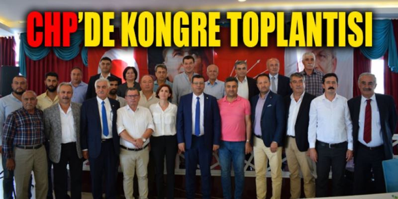 CHP’DE KONGRE TOPLANTISI