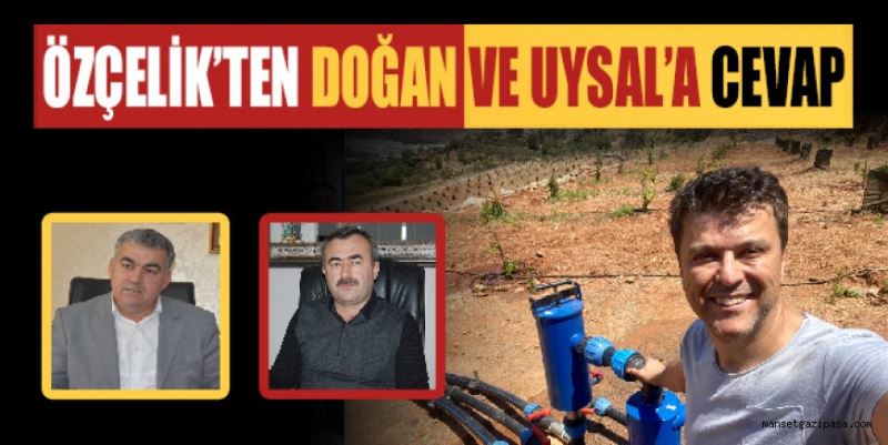 CHP’Lİ ÖZÇELİK AK PARTİ İLÇE BAŞKANI DOĞAN VE BELEDİYE MECLİS ÜYESİ UYSAL’A CEVAP VERDİ: ASIL ŞOVU VATANDAŞ SANDIKTA GÖSTERECEK