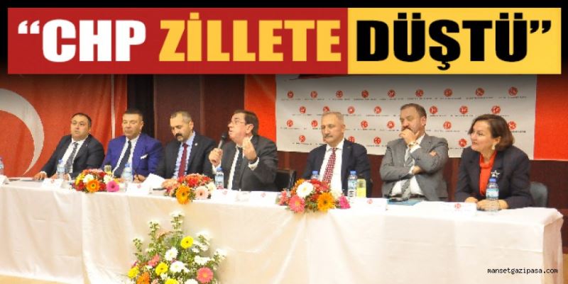 CHP ZİLLETE DÜŞTÜ