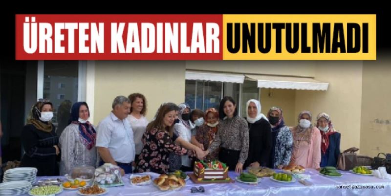 ÇİFTÇİ KADINLAR UNUTULMADI