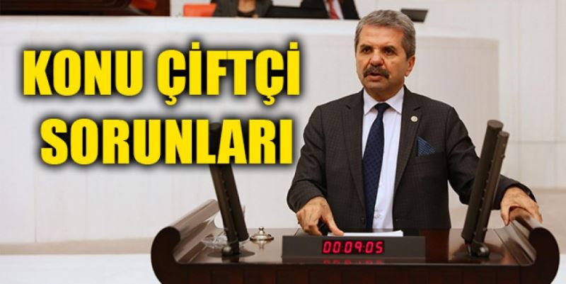 ÇİFTÇİ SORUNLARI MECLİSTE