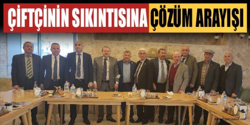 ÇİFTÇİNİN SIKINTISINA ÇÖZÜM ARAYIŞI