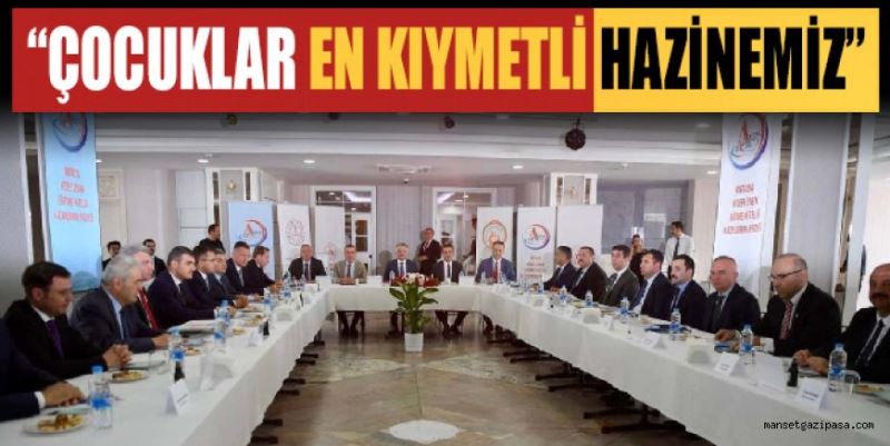 “ÇOCUKLAR EN KIYMETLİ HAZİNEMİZ”