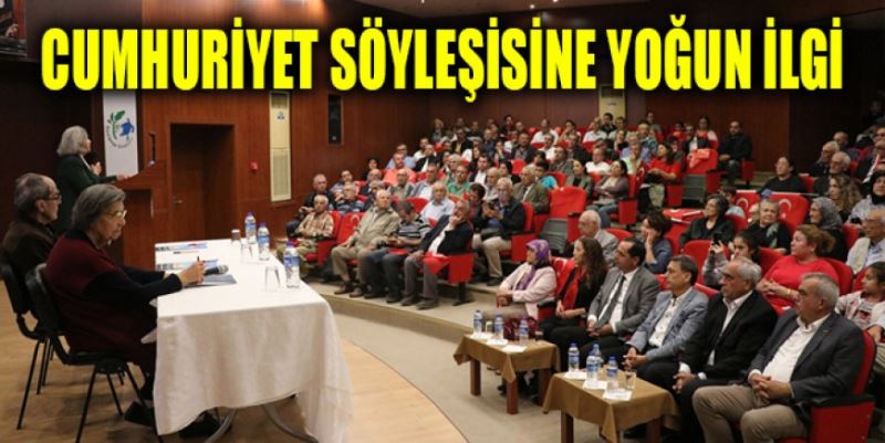 CUMHURİYET SÖYLEŞİSİNE YOĞUN İLGİ