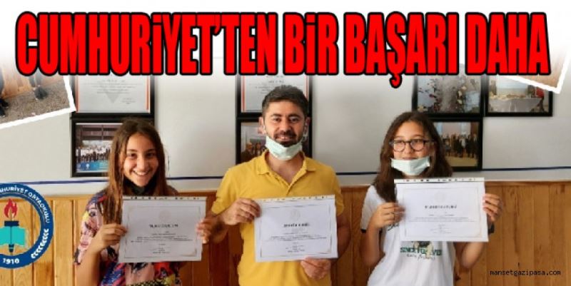 CUMHURİYET’TEN BİR BAŞARI DAHA