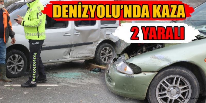 DENİZYOLU’NDA KORKUTAN KAZA