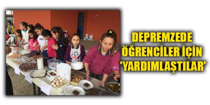 DEPREMZEDE ÖĞRENCİLER İÇİN 