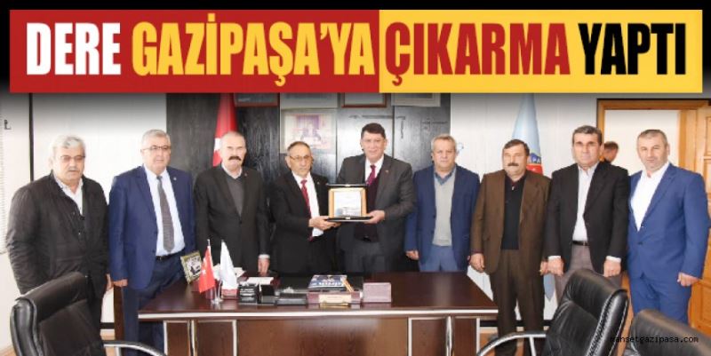 DERE GAZİPAŞA’YA ÇIKARMA YAPTI