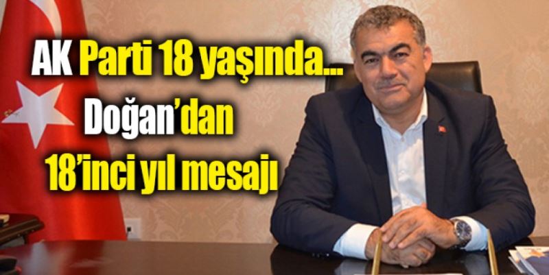 DOĞAN’DAN 18’İNCİ YIL MESAJI