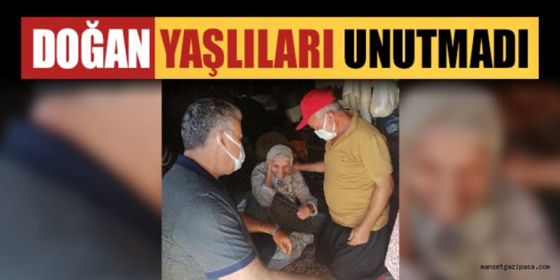 DOĞAN YAŞLILARI UNUTMADI