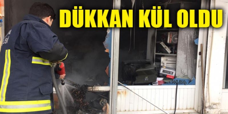 DÜKKAN KÜL OLDU