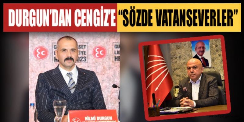 DURGUN’DAN CENGİZ’E CEVAP