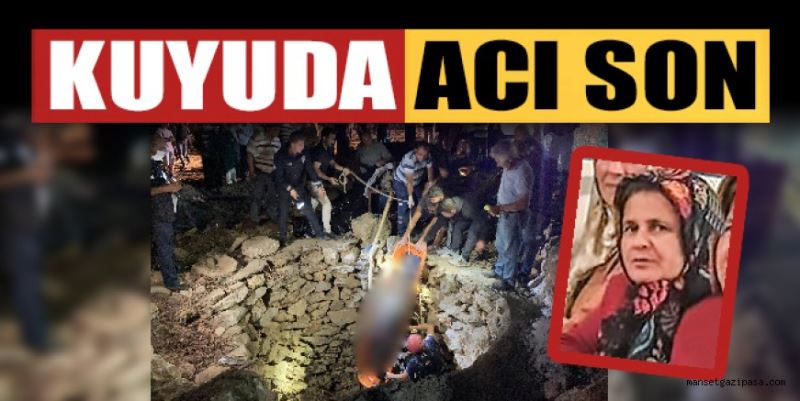 DÜŞTÜĞÜ KUYUDA CAN VERDİ