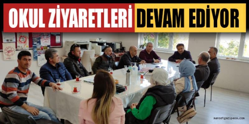 EBS YÖNETİMİ ZİYARETLERE DEVAM EDİYOR