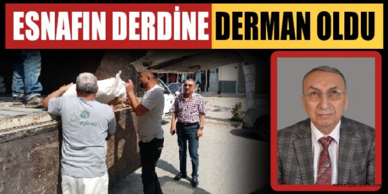 ESNAFIN DERDİNE DERMAN OLDU