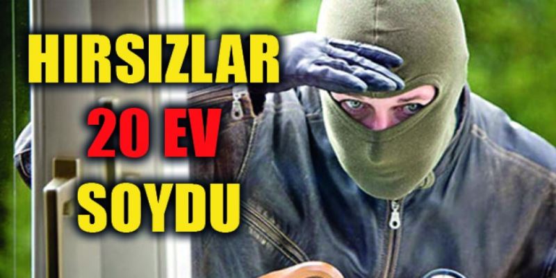 EVLERİ SOYUP SOĞANA ÇEVİRDİLER