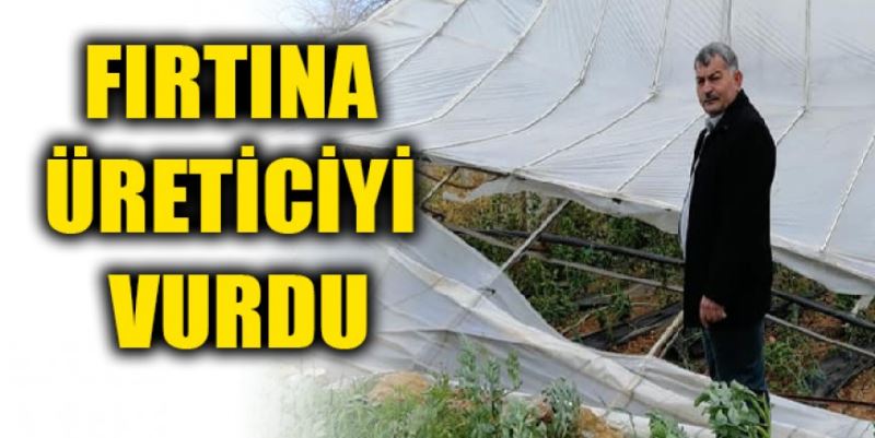 FIRTINA ÜRETİCİYİ VURDU