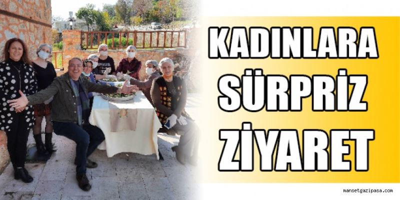 GAZETECİ SEYMEN’DEN KADIN GİRİŞİMCİLERE ZİYARET