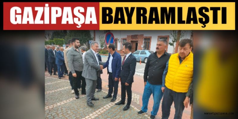 GAZİPAŞA BAYRAMLAŞTI