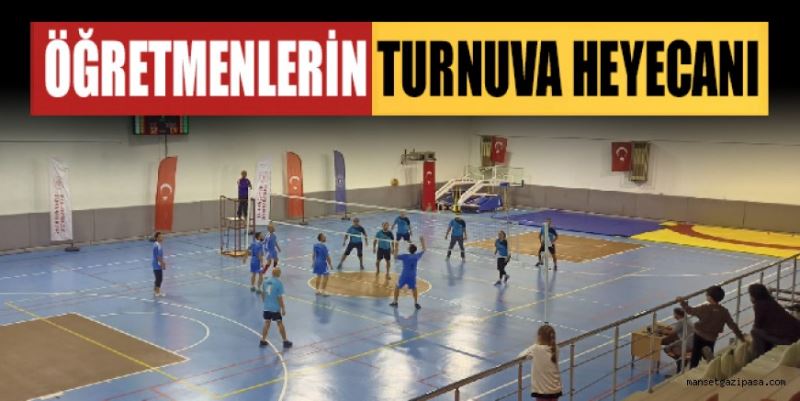 GAZİPAŞA’DA 24 KASIM ÖĞRETMENLER GÜNÜ’NE ÖZEL DÜZENLENEN VOLEYBOL VE BADMİNTON TURNUVALARI BAŞLADI