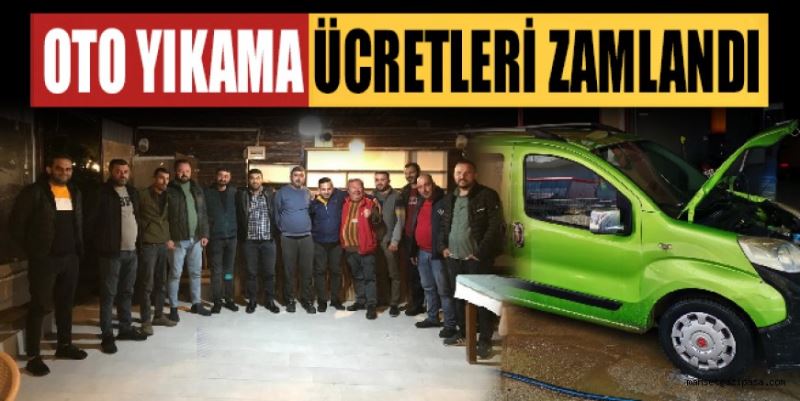 GAZİPAŞA’DA OTO YIKAMA ÜCRETLERİNE ZAM YAPILDI: EN UCUZU 50, EN PAHALISI 800 TL