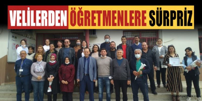 GAZİPAŞA’DA VELİLER ÖĞRETMELER GÜNÜ KUTLADI