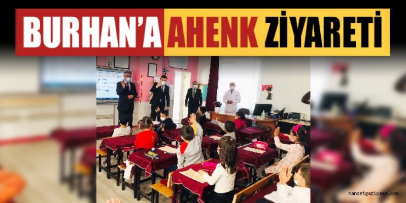 GAZİPAŞA KAYMAKAMI ALTUN’DAN BURHAN’A AHENK ZİYARETİ