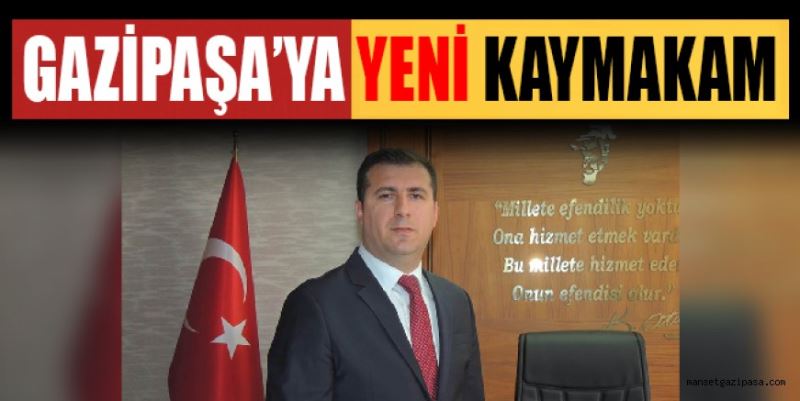 GAZİPAŞA’NIN YENİ KAYMAKAMI ALTUN