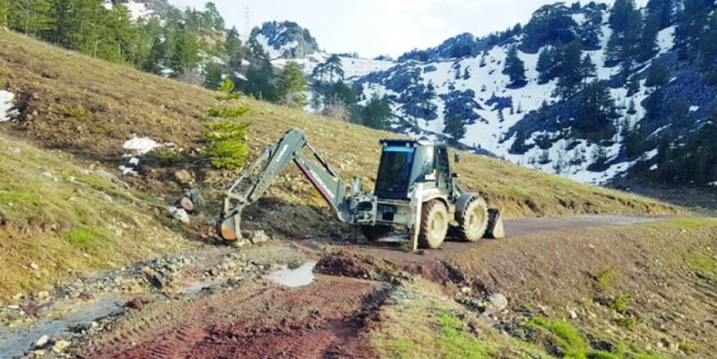 GAZİPAŞA SINIRINA KADAR GELDİ