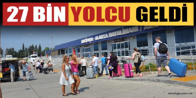 GAZİPAŞA’YA OCAK AYINDA 27 BİN YOLCU GELDİ