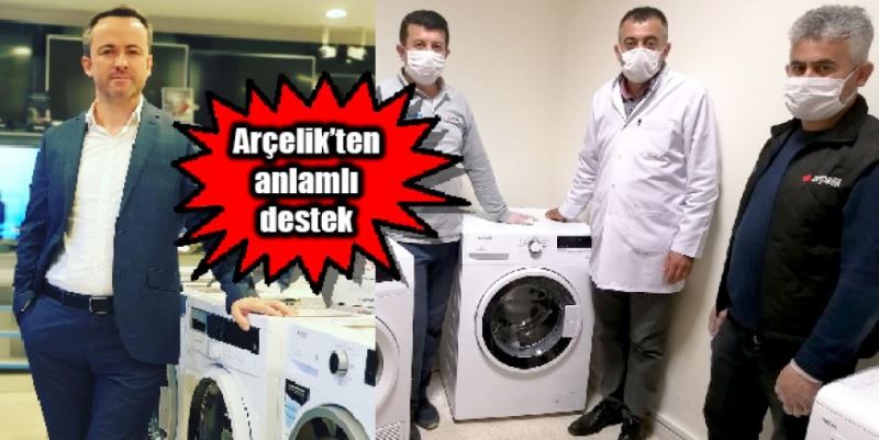 GENÇ ARÇELİK’TEN SAĞLIK ÇALIŞANLARINA DESTEK