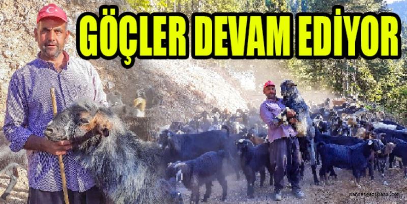 GÖÇLER DEVAM EDİYOR