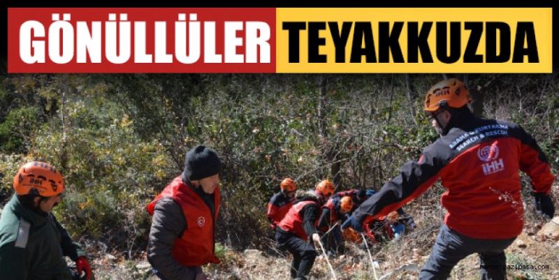 GÖNÜLLÜLER TEYAKKUZDA