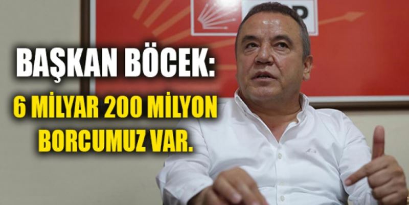 GÜNCEL BORÇ 6.2 MİLYAR