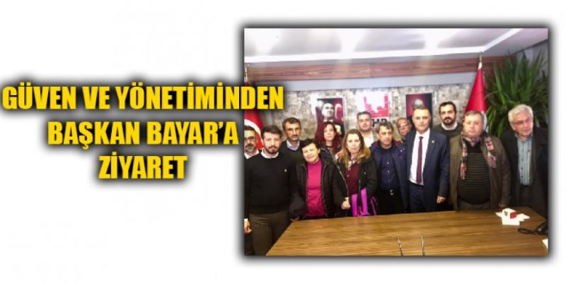 GÜVEN’DEN TEBRİK ZİYARETİ