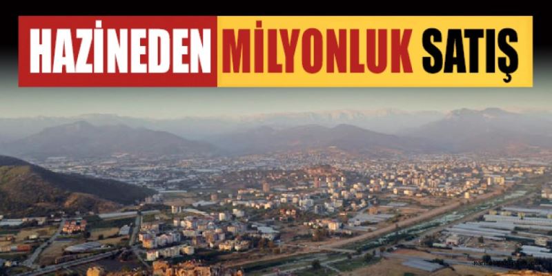 HAZİNEDEN MİLYONLUK SATIŞ