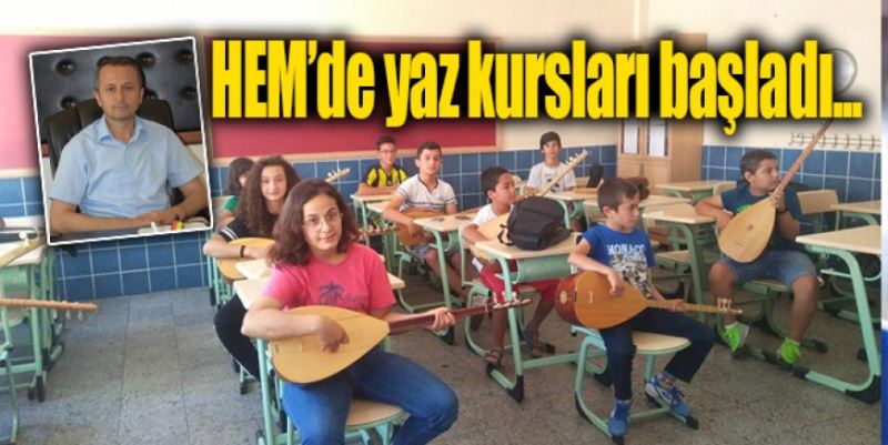 HEM’DE KURSLAR BAŞLADI