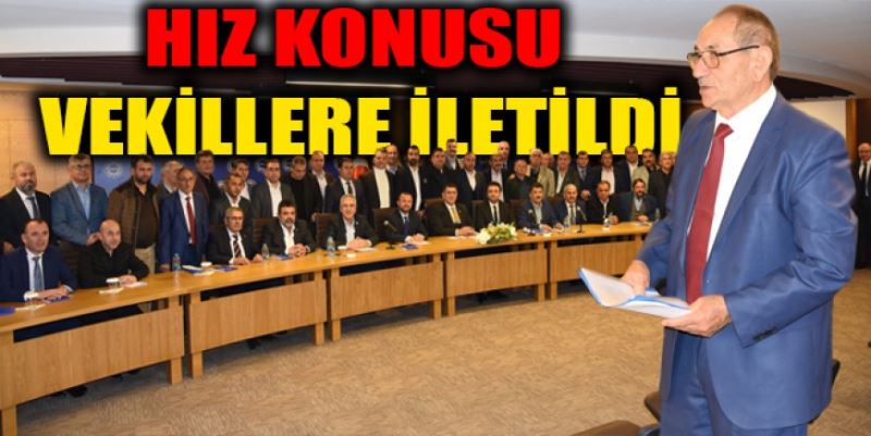 HIZ KONUSU VEKİLLERDE