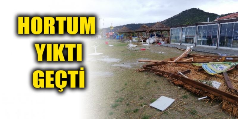 HORTUM YIKTI GEÇTİ